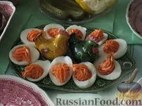 На святковий стіл, Яйця фаршировані, рецепти з фото на 41 рецепт яйця