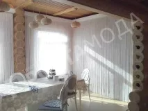 Незвичайні штори карнизи