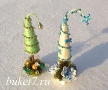 Новорічна Ялинка із сизалю своїми руками сизалю