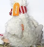 Orange Toys 2017 курочка Ася, півник Сава та курча Сеня 2017