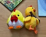 Orange Toys 2017 курочка Ася, півник Сава та курча Сеня курочка