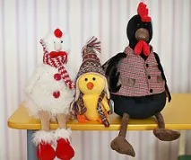 Orange Toys 2017 курочка Ася, півник Сава та курча Сеня toys