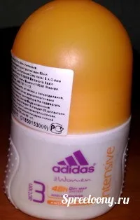 Відгук Дезодорант-антиперспірант ADIDAS ACTION 3 Dry Max Інтенсив відгук