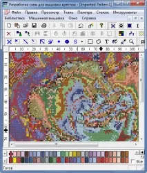 Перенабір схем з блендами - обробка зображення у Pattern Maker блендами