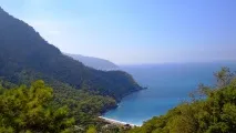 Пляж Kabak, містечко Faralya, район Fethiye faralya