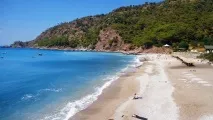 Пляж Kabak, містечко Faralya, район Fethiye пляж