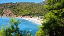 Пляж Kabak, містечко Faralya, район Fethiye kabak