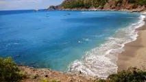 Пляж Kabak, містечко Faralya, район Fethiye пляж
