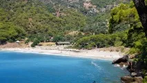 Пляж Kabak, містечко Faralya, район Fethiye пляж