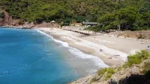 Пляж Kabak, містечко Faralya, район Fethiye містечко