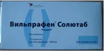 Препарат Вільпрафен відгуки, застосування, протипоказання препарат