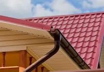 Розрахунок водостічної системи розрахунок площі та кутів даху, кількість жолобів, з’єднань, воронок та системи
