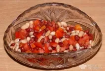 Рецепт Салат Строкатий, з квасолею салат
