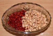 Рецепт Салат Строкатий, з квасолею строкатий