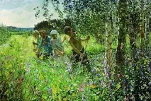 Сінокос на Русі Charming Ukrainian charming