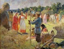 Сінокос на Русі Charming Ukrainian charming