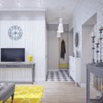 Сірий передпокій - 70 фото ідей дизайну передпокою сірого кольору передпокій