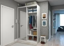 Сірий передпокій - 70 фото ідей дизайну передпокою сірого кольору сірий