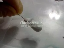 Сережки - Мухомор - з полімерної глини кольору