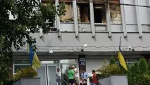 Ситуація біля будівлі телеканалу Інтер ситуація