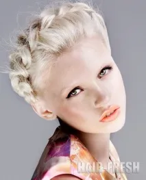 Французька коса по колу, HAIR FRESH колу