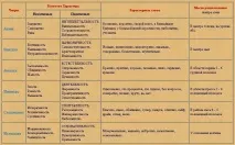 Тест по чакрам, Енергетичні центри тест