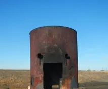 Вулична піч для спалювання сміття сміття