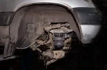 Установка пневмопідвіски на Шеві Ниву(Частина 2 Передня вісь фото, відео) пневмопідвіски