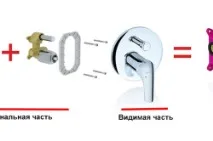 Установка змішувача та ексцентриків своїми руками установка