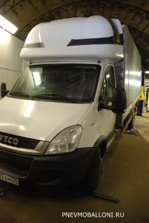 Установка пневмопідвіски на Iveco Daily 70C18 пневмопідвіски