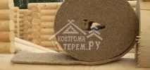 Утеплення зрубу лазні зсередини лазні