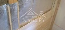 Утеплення зрубу лазні зсередини лазні