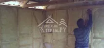 Утеплення зрубу лазні зсередини утеплення