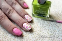 Весняний манікюр з квітами уроку з покроковими фото манікюр