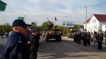 До Молдови увійшла велика колона бронетехніки НАТО - український Монітор колона