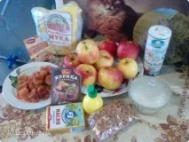Яблучний пиріг з борошняною крихтою)))) (без яєць), Країна Майстрів яблучний