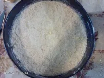 Яблучний пиріг з борошняною крихтою)))) (без яєць), Країна Майстрів крихтою