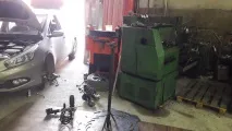 Заміна передніх стійок та пружин заміна