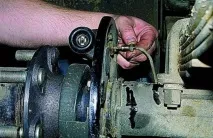 Заміна гальмівного циліндра задніх коліс автомобіля Газель коліс