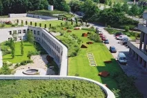 Зелена покрівля пристрій, пиріг, озеленення, плюси, вартість, вузли пристрій