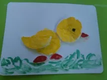 Жовте курча «Червоний жовтий