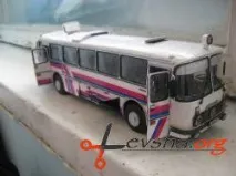 Автобус ЛАЗ-699Р макет з картону та паперу ( 1 36) - Паперові моделі - фотоальбом твого хобі картону