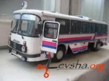 Автобус ЛАЗ-699Р макет з картону та паперу ( 1 36) - Паперові моделі - фотоальбом твого хобі макет