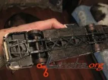 Автобус ЛАЗ-699Р макет з картону та паперу ( 1 36) - Паперові моделі - фотоальбом твого хобі лаз-699р
