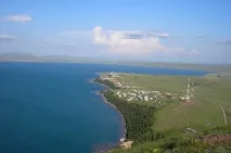 Біле, озеро, солоне, мінеральне озеро Хакасії, на якому можна полікуватися і чудово відпочити озеро