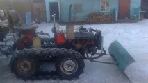 Гусениці для мотоблоку з підручних засобів Відео гусениці