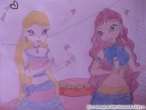 Голосування «На арені цирку» – малюнки на папері - Клуб Вінкс - Winx Club голосування