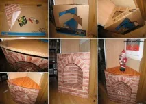 Декоративний камін своїми руками - вибір матеріалу та етапи виготовлення декоративний