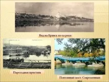 Десна, Подорож по Брянську брянську