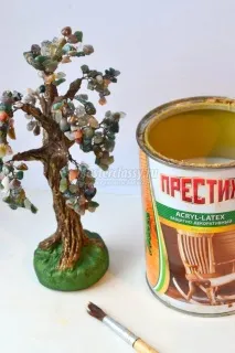 Дерево з яшми своїми руками дерево
